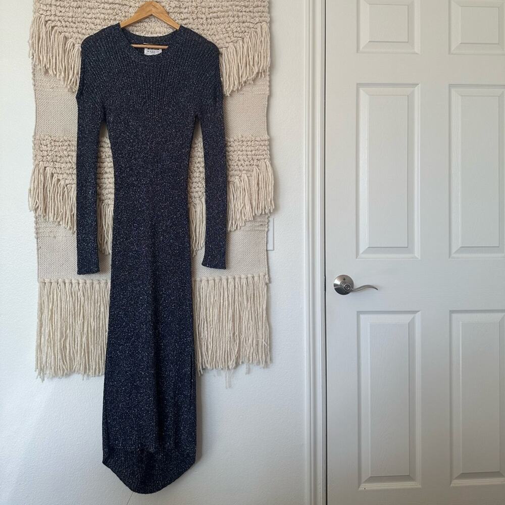 One Teaspoon Luxe Le Freak Metallic Knit Dress